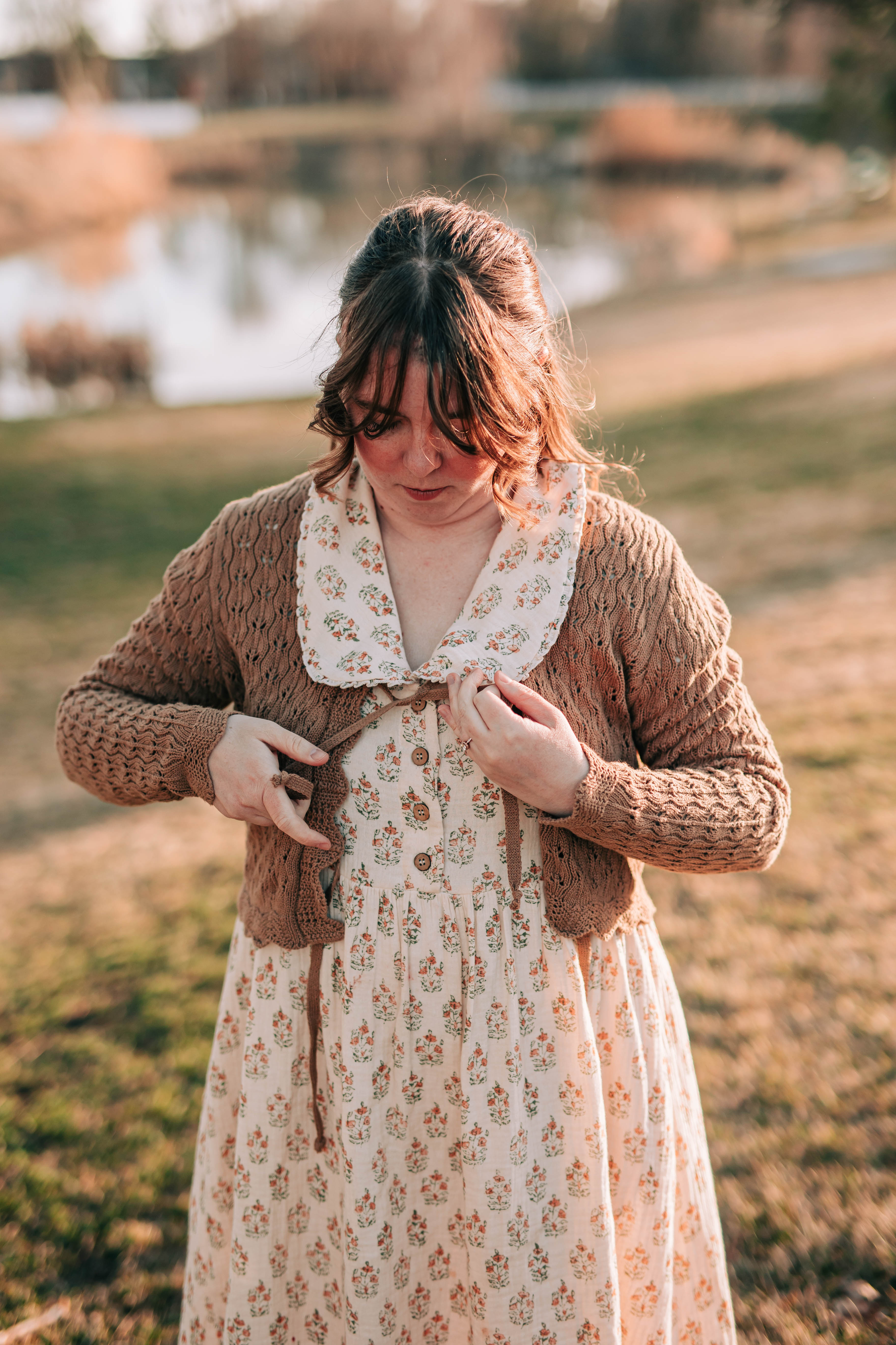 Ellie Cardigan - Warm Brown